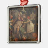 Der Kampf der blinden Männer, 1643 Ornament Aus Metall (Links)