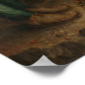 Der Kampf der Blinden Männer, 1643 Poster (Ecke)