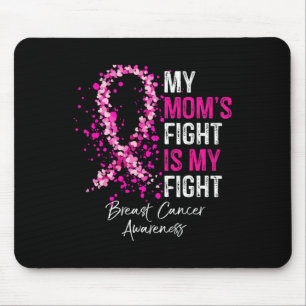 Der Kampf der Mama ist mein Brustkrebs-Bewusstsein Mousepad