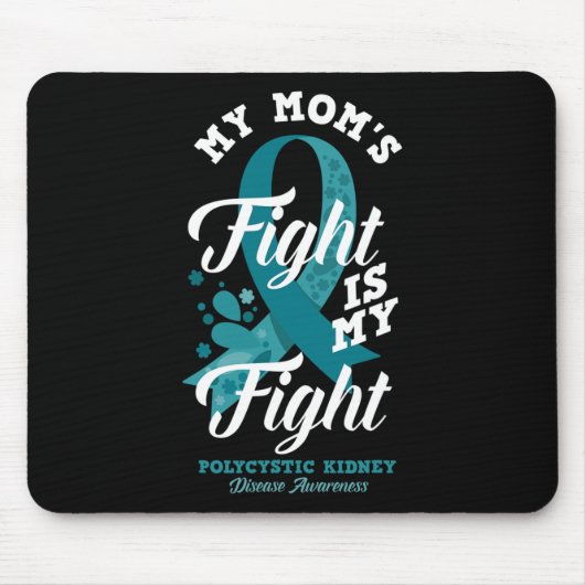 Der Kampf der Mama ist mein Kampf gegen polyzystis Mousepad (Vorne)