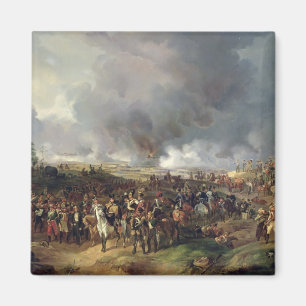 Der Kampf der Nationen von Leipzig, 1813 Magnet