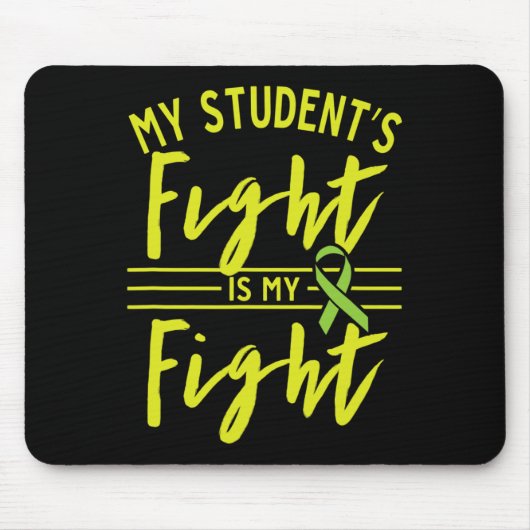 Der Kampf der Schüler ist mein Kampf gegen die Nie Mousepad (Vorne)