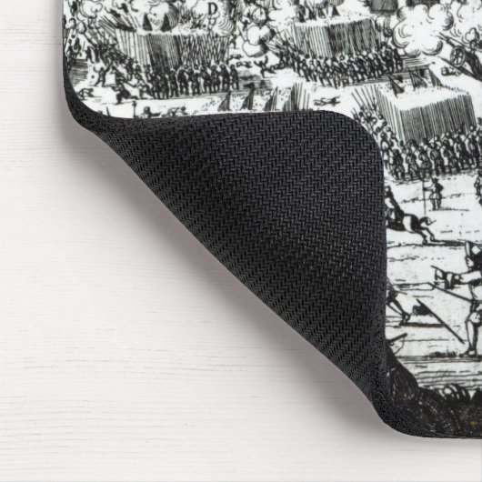 Der Kampf des Boyne, c.1690 Mousepad (Ecke)