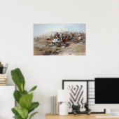 Der Kampf des Kunden Poster (Heimbüro)