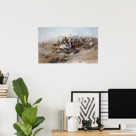 Der Kampf des Kunden Poster (Heimbüro)