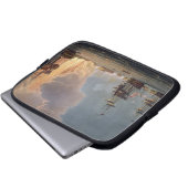 Der Kampf des Nils am 1. August 1798 graviert Laptopschutzhülle (Vorne Knopf)