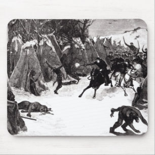 Der Kampf des Washita Mousepad