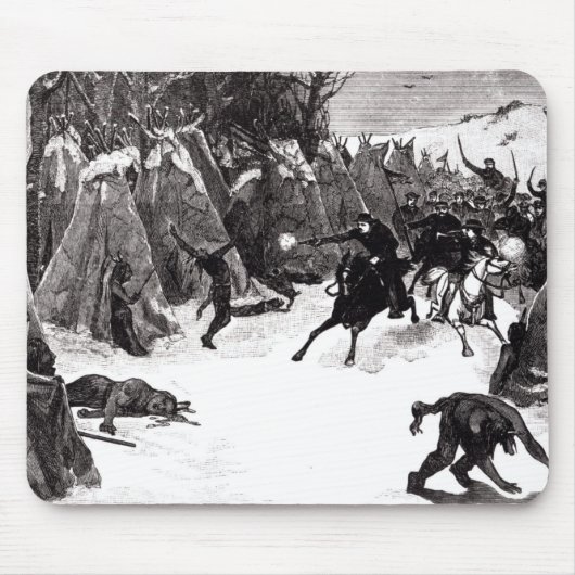 Der Kampf des Washita Mousepad (Vorne)