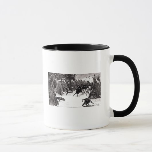 Der Kampf des Washita Tasse (Rechts)