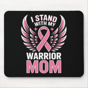 Der Kampf gegen Brustkrebs Kinder Mädchen Frauen. Mousepad