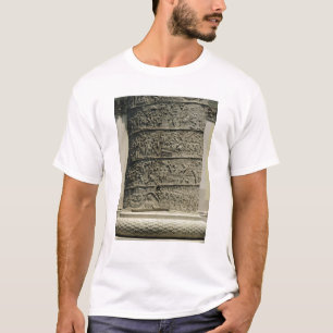Der Kampf gegen Dacians, Detail Trajans T-Shirt
