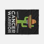 Der Kampf gegen den Krebs unterstützt den Kampf ge Fleecedecke (Vorderseite (Horizontal))