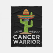 Der Kampf gegen den Krebs unterstützt den Kampf ge Fleecedecke (Vorderseite)