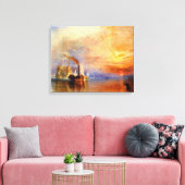 Der Kampf gegen den Temeraire Leinwanddruck (Insitu (Wohnzimmer))