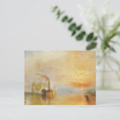 Der Kampf gegen den Temeraire Postkarte (Stehend Vorderseite)