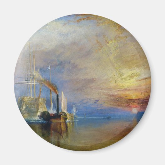 Der Kampf gegen den Temeraire von J. M. W. Turner Magnet (Vorne)
