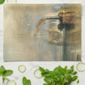 Der Kampf gegen den Temeraire von Joseph Turner, M Geschirrtuch (Gefaltet)