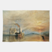 Der Kampf gegen den Temeraire von Joseph Turner, M Geschirrtuch (Horizontal)