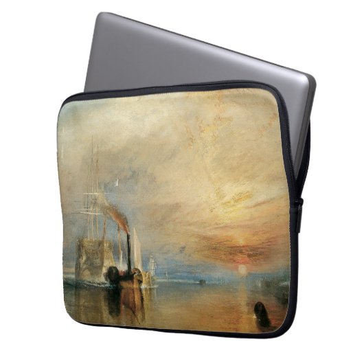 Der Kampf gegen den Temeraire von Joseph Turner, M Laptopschutzhülle (Vorderseite Links)