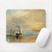 Der Kampf gegen den Temeraire von Joseph Turner, M Mousepad (Mit Mouse)