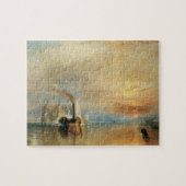 Der Kampf gegen den Temeraire von Joseph Turner, M Puzzle (Horizontal)