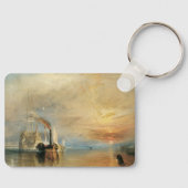 Der Kampf gegen den Temeraire von Joseph Turner, M Schlüsselanhänger (Vorderseite)