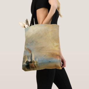 Der Kampf gegen den Temeraire von Joseph Turner, M Tasche