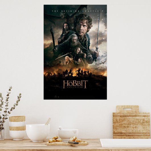 DER KAMPF GEGEN FÜNF ARMIES™-Krieg Poster (Küche)