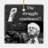 Der Kampf geht weiter Keramikornament (Rückseite)