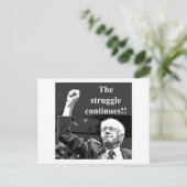 Der Kampf geht weiter Postkarte (Stehend Vorderseite)