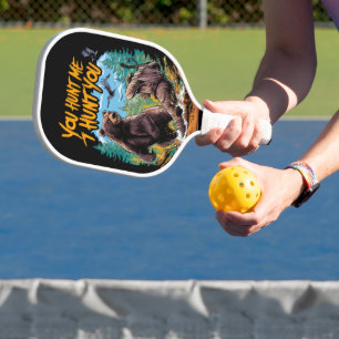 Der Kampf in den Wäldern trägt die Jagd humorvoll Pickleball Schläger