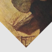 "Der Kampf in der Hütte" von NC Wyeth Seidenpapier (Ausschnitt)