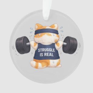 Der Kampf ist echt Ornament
