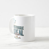 Der Kampf ist echter STRASSENRUNNER™ & Wile E. Coy Kaffeetasse (Vorderseite Links)