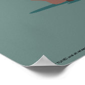 Der Kampf ist echter STRASSENRUNNER™ & Wile E. Coy Poster (Ecke)