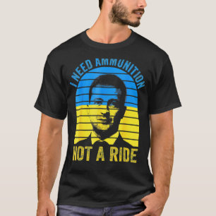 Der Kampf ist hier, ich brauche Munition nicht ein T-Shirt
