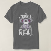 Der Kampf ist real T-Shirt (Design vorne)
