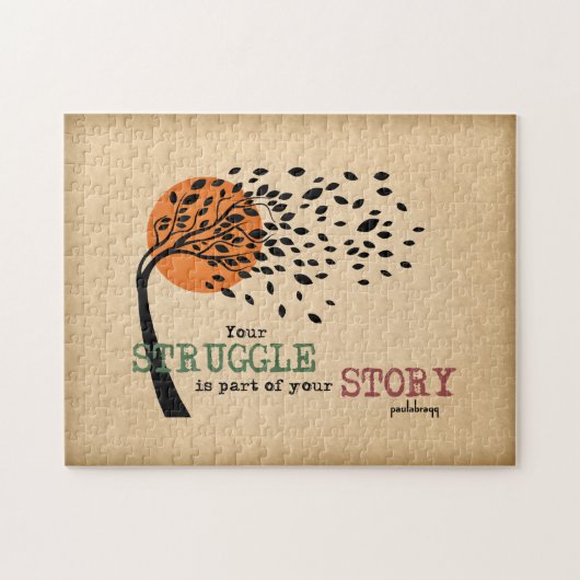 Der Kampf ist Teil Ihrer Geschichte: Erholung Puzzle (Horizontal)