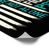 Der Kampf ist unser Kampf - das Bewusstsein für di Poster (Ecke)