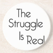 Der Kampf ist wirklich Getränkeuntersetzer (Vorne)