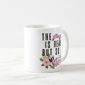 Der Kampf ist wirklich Kaffeetasse (VorderseiteRechts)