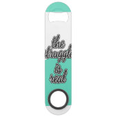 Der Kampf ist wirklicher Farbblock Speed Flaschenöffner (Rückseite)