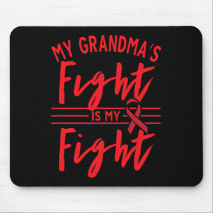 Der Kampf meiner Oma ist mein Kampf Blutkrebs-Bewu Mousepad