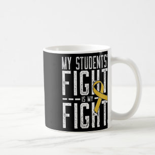 Der Kampf meiner Schüler ist mein Kampf gegen den Kaffeetasse