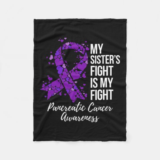 Der Kampf meiner Schwester ist mein Kampf gegen de Fleecedecke (Vorderseite)