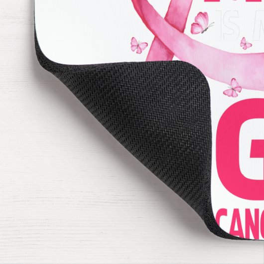 Der Kampf meiner Tochter ist mein Kampf gegen Brus Mousepad (Ecke)