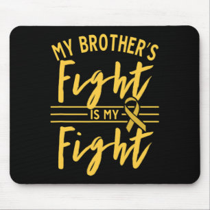 Der Kampf meines Bruders ist mein Kampf Kindheitsk Mousepad