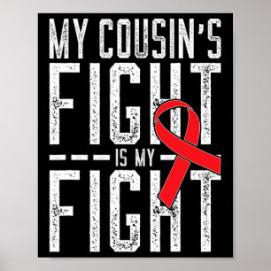 Der Kampf meines Cousins ist mein Kampf gegen Blut Poster