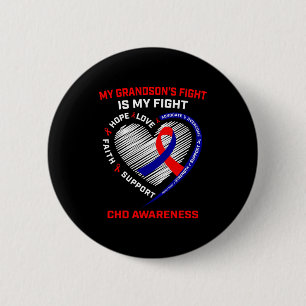 Der Kampf meines Enkels ist mein Kampf Chd Herzkra Button