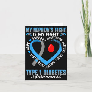 Der Kampf Meines Neffen Ist Mein Kampf T1d Diabete Karte